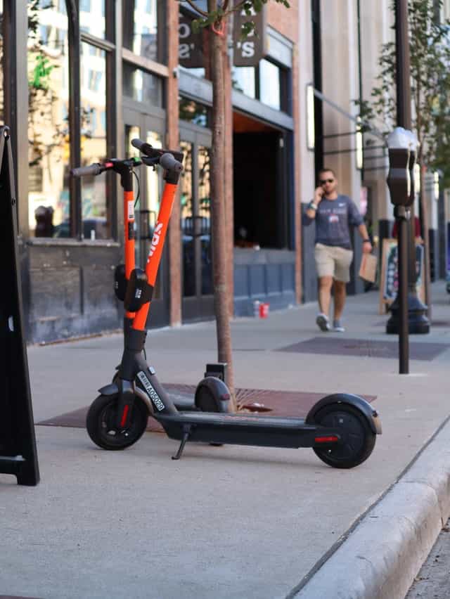 Electric scooter laws,Are electric scooters legal on side walks