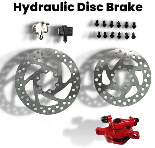 hyrdaulic disc brake Everything You Need To Know About Electric Scooter Brakes